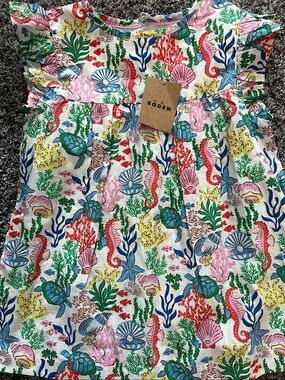 Mini Boden NWT Tunic top - Print is so cute